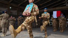 UNIFIL Beri Penghormatan Terakhir untuk Praka Rico Pramudia di Beirut