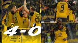 Dortmund Mantap di Peringkat Dua Usai Bungkam Freiburg 4-0