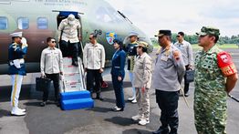 Momen Prabowo Tiba di Jawa Tengah, Tinjau Pengelolaan Sampah hingga Proyek Hilirisasi