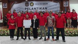 Pengurus KAUP FHUP Dilantik, Sayuti Abubakar Siap Berdayakan Alumni-Mahasiswa