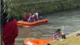 Geger Pria Tewas Tenggelam di Kali Arcadia Village Siang Ini