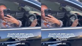 Viral Anggota Polisi Berpangkat AKBP di Kalsel Terekam Merokok Sambil Nyetir, Propam Turun Tangan