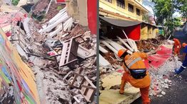 Tembok Sekolah SDN Tebet Barat 08 Rubuh, Tak Ada Korban Jiwa