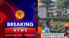 Tim SAR: Jasad Pria Tenggelam di Saluran Air Arcadia Gading Serpong Ditemukan