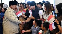 Kunjungan Perdana ke Cebu Filipina, Prabowo Disambut Hangat Diaspora Indonesia