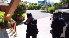 Prabowo Hadiri Retreat KTT ASEAN, Datang Gunankan Mobil Maung