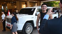 "Maung" Prabowo Curi Perhatian Delegasi ASEAN dan Warga Filipina