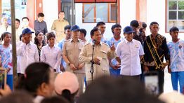 Kunker ke Pulau Miangas, Presiden Prabowo Perintahkan Perbaikan Sekolah hingga Puskesmas