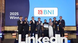BNI Satu-satunya Bank Himbara yang Raih Penghargaan Pelopor Talent Insights LinkedIn Talent Awards 2025