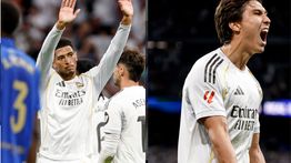 Gol Garcia dan Bellingham Bawa Real Madrid Menang 2-0 atas Real Oviedo