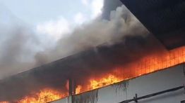 Gudang Plastik di Cengkareng Kebakaran