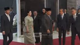 Prabowo-Gibran Tiba di Gedung DPR
