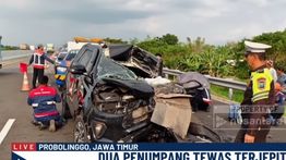 Anggota DPR Kecelakaan di Tol Pasuruan, 2 Stafnya Tewas