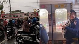 KRL Duri-Tangerang Berhenti di Perlintasan Kembangan Utara akibat Gangguan Operasional