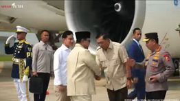 Prabowo Tiba di Tanah Air Usai Kunjungan Kenegaraan dari Prancis