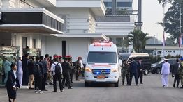 Jenazah Ryamizard Tiba di Kemhan untuk Upacara Persemayaman