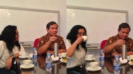 Kedekatan Nanik Deyang dan Prabowo Subianto Terekam Sejak Menjelang Pemilu 2014