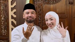Hassan Alaydrus dan Audrey Jesslyn Pilih Menikah di KUA Tebet