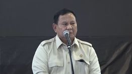 Kunjungi SRMP 17 Bali, Prabowo: Angka Keberuntungan Saya