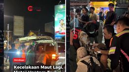 Pemotor Tewas Dihantam Truk di Jambu Dua Bogor
