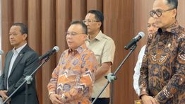 Cari Cara Percepat Pertumbuhan Ekonomi RI, Dasco Kumpulkan Bahlil sampai Danantara