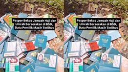 Viral Paspor Berserakan di BSD, Polisi dan Imigrasi Lakukan Penelusuran