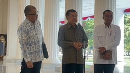 Bertemu Prabowo di Istana, Jusuf Kalla Bahas Swasembada Energi dan Perdamaian Kawasan