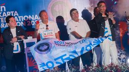 Rano Karno Lepas 45.500 Pelari Jakarta International Marathon 2026
