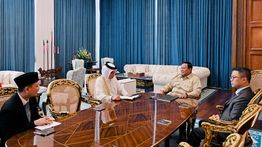 Prabowo Terima Menlu Qatar, Bahas Penguatan Investasi dan 50 Tahun Hubungan Diplomatik