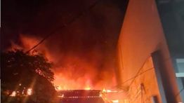 Rumah di Pademangan Kebakaran Hebat