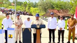 Tekad Prabowo Tak Boleh Ada Daerah Tertinggal dan Janji Turunkan Biaya Logistik