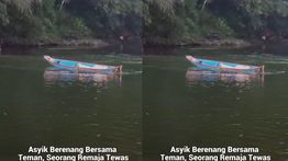 VIDEO: Remaja 14 Tahun Tewas Tenggelam di Sungai Citanduy