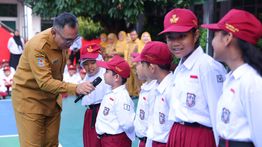 Sekda Bogor Sosialisasikan Bahaya Narkoba dan Serap Aspirasi Siswa Lewat Program KAMI MENDENGAR