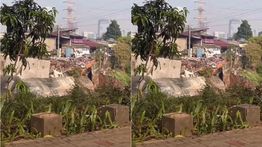 Ngeri! Rumah Warga Ambles Akibat Terseret Longsor di Pasar Pintu Air Jakarta