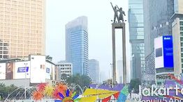 Puncak HUT Jakarta, Warga Padati Kawasan Bundaran HI