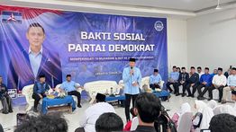 Demokrat Gelar Baksos Dalam Rangka Sambut HUT ke-25 dan 10 Muharram