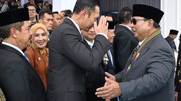 HUT Bhayangkara, AHY Ajak Polri Perkuat Kolaborasi Bangun Infrastruktur Nasional Berkelanjutan
