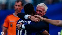 Kylian Mbappe Persembahkan Golnya untuk Didier Deschamps