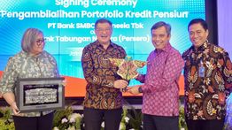 BTN bersama SMBC Indonesia Resmikan Pengalihan Portofolio Kredit Pensiun untuk Mendukung Pertumbuhan Berkelanjutan di Segmen Bisnis Pensiun
