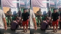 VIDEO: Dramatis Paman Sandera Keponakan Sendiri Pakai Pisau