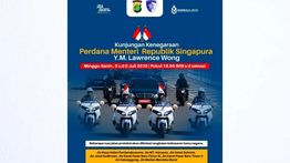 Kunjungan PM Singapura, Polisi Berlakukan Rekayasa Lalu Lintas di Sejumlah Ruas Jalan Jakarta