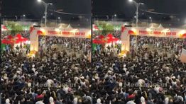 Konser Gratis Denny Caknan Ricuh, Pagar Hancur Dirusak Penonton dan Petugas Terluka Parah