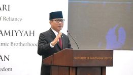 Mendes Yandri Ajak Unida Gontor Berkolaborasi Percepat Pembangunan Desa
