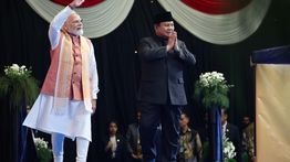 Di Hadapan Modi, Prabowo Ceritakan Hubungan Panjang Indonesia dan India