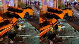 Supercar McLaren Milik YouTuber Andra ST Kecelakaan Sampai Terbelah Dua