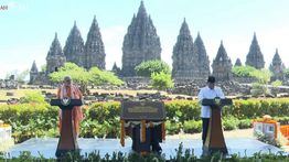 Prabowo Sebut Prambanan Simbol Peradaban Besar Nusantara dan Jembatan Persahabatan RI-India
