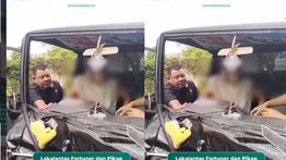 VIDEO: Kecelakaan Tragis, Fortuner Hantam Pickup