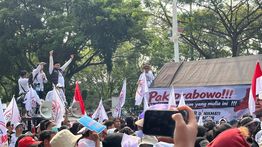 Ratusan Massa Gelar Aksi Dukung MBG di Jakarta, Minta Kejelasan Operasi SPPG