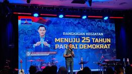 AHY Sebut Tiga Agenda Utama Demokrat di peringatan HUT Ke-25