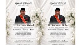 Innalillahi, Rachmat Gobel Meninggal Dunia